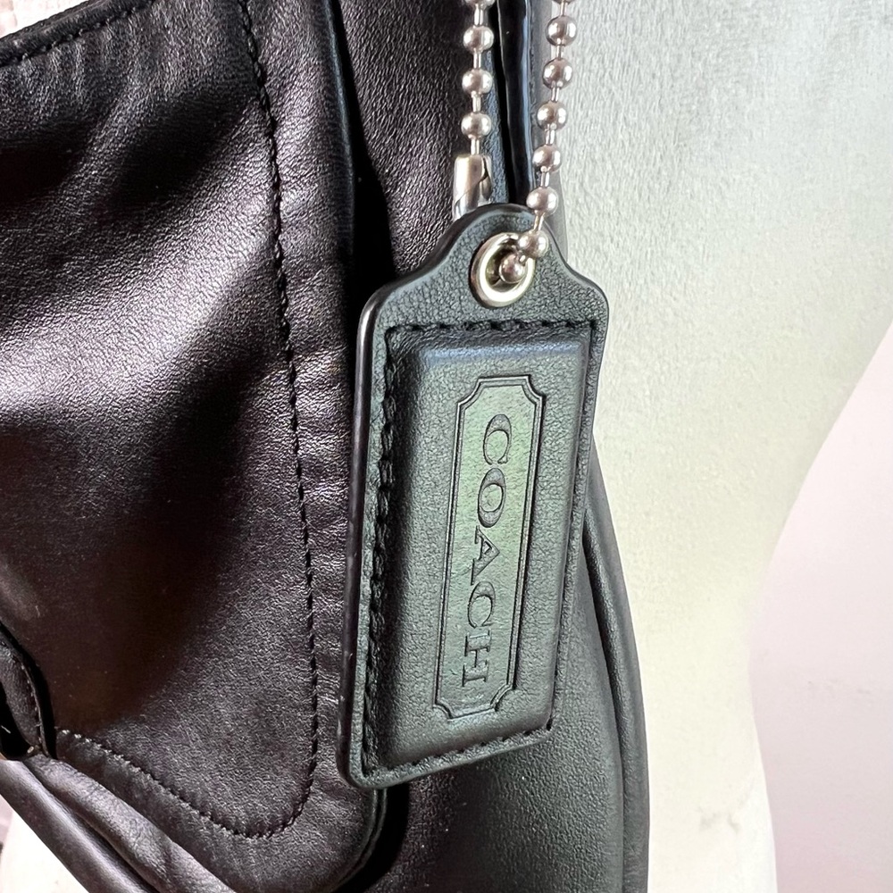 Coach Kirstin Shoulder Bag Black Silver Hardware Crossbody Strap Included  2013 - Picture 2 of 11
